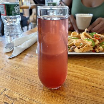 Milkweed - Pomegranate Mimosa - New American Near Me - Boston, Massachusetts