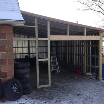 Before Picture Carport Wall Closing Yelp