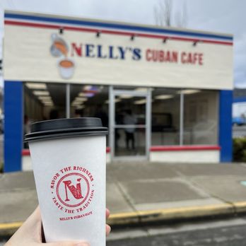 Nelly's Cuban Cafe - Bombon Latte - Cuban Near Me - Grants Pass, Oregon