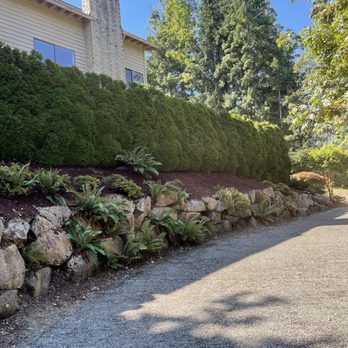 Renos Landscaping - After cleanup and mulch - Landscaping Near Me Renos Landscaping - After cleanup and mulch - Landscaping Near Me