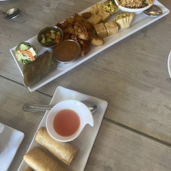 Plumeria - Appetizer Sampler & Fresh Spring Rolls - Thai Near Me - Encinitas, California Plumeria - Appetizer Sampler & Fresh Spring Rolls - Thai Near Me - Encinitas, California