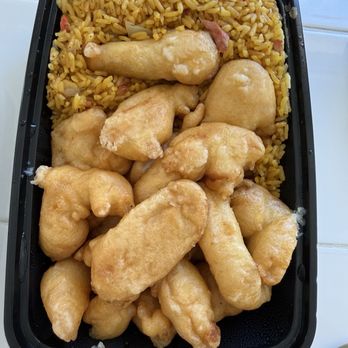 China Sea - Sweet and Sour Chicken with sauce on the side - Chinese Near Me - Coral Springs, Florida China Sea - Sweet and Sour Chicken with sauce on the side - Chinese Near Me - Coral Springs, Florida