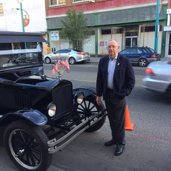KiMo Theatre - 90th anniversary antique cars out front - Music Venues Near Me - Albuquerque, New Mexico