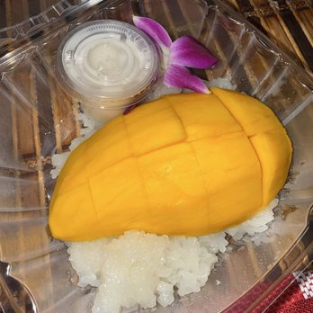 NUA Thai - Mango Sticky Rice - Thai Near Me - Houston, Texas