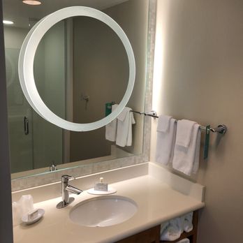 SpringHill Suites by Marriott Saginaw - Guest bathroom - Hotels Near Me - Saginaw, Michigan SpringHill Suites by Marriott Saginaw - Guest bathroom - Hotels Near Me - Saginaw, Michigan