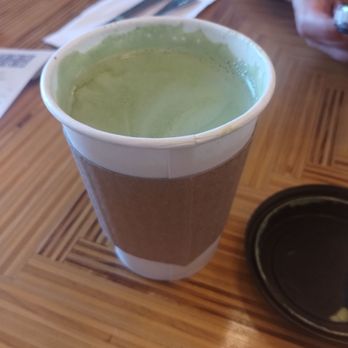 The Shop Brunch - Matcha latte - New American Near Me - Santa Barbara, California The Shop Brunch - Matcha latte - New American Near Me - Santa Barbara, California