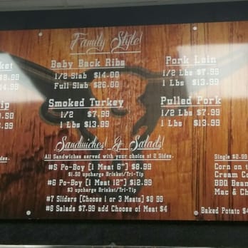 Big B's Texas BBQ - menu board - Barbeque Near Me - Henderson, Nevada Big B's Texas BBQ - menu board - Barbeque Near Me - Henderson, Nevada