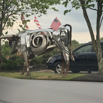 Paladin Bar & Grill - Metal bull - American Near Me - Stephens City, Virginia