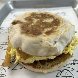 Cafe Zingara - The Muffin breakfast sandwich!