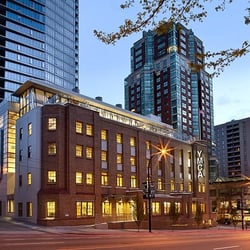Robert Lee YMCA - Outside the Robert Lee YMCA on Burrard