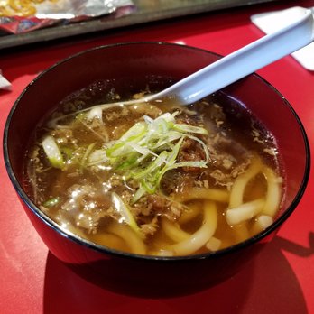 Fugetsu - Sunnyvale - Mini beef udon - good beef and udon, soup base seems store-bought - Japanese Near Me - Sunnyvale, California Fugetsu - Sunnyvale - Mini beef udon - good beef and udon, soup base seems store-bought - Japanese Near Me - Sunnyvale, California