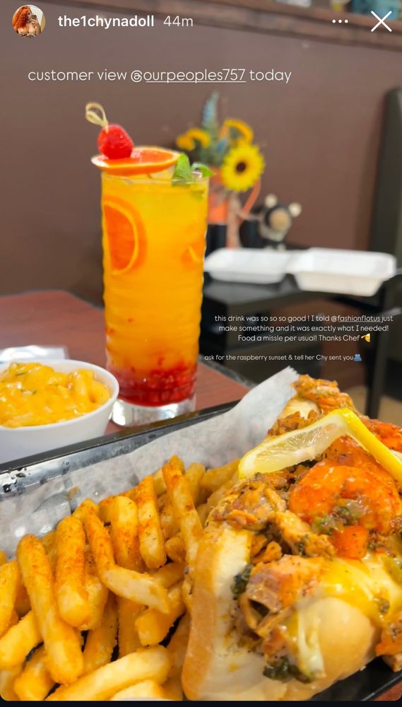 Social spots from Our Peoples Soulful Seafood