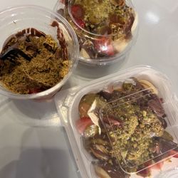 Talked About Sweets - Dubai Cheesecake Bites, Dubai Strawberry Cup and Dubai Mini Pancakes