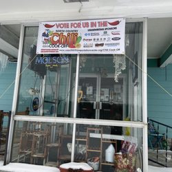 Sahara Restaurant - Chili cook-off sign outside the restaurant