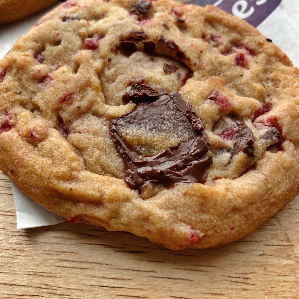 Insomnia Cookies - Honestly, can't remember the flavor of this one, but it was good. - Desserts Near Me - Eugene, Oregon
