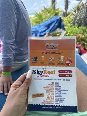 Menu photo 1 Sky Reef Cozumel, ROO