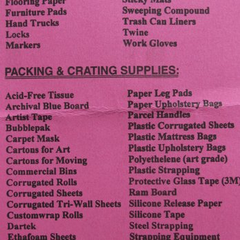 Van Owners Purchasing Bureau - Packing Supplies Near Me - Long Island City, New York Van Owners Purchasing Bureau - Packing Supplies Near Me - Long Island City, New York