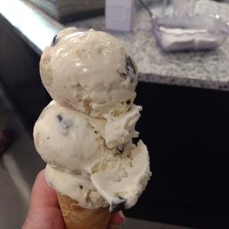 The large size of a chocolate chip cookie dough....so tiny.