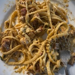 Andouille & Blackened Chicken w/ Pasta and Creamy Cajun (just the right spice) Andouille & Blackened Chicken w/ Pasta and Creamy Cajun (just the right spice)