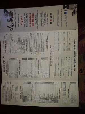 Menu photo 2 Jasmine Restaurant Easton, PA Menu photo 2 Jasmine Restaurant Easton, PA