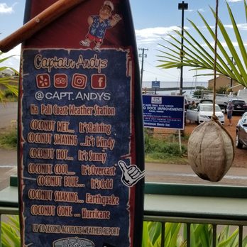 Capt Andy's - Weather chart - Boat Tours Near Me - Ele'ele, Hawaii Capt Andy's - Weather chart - Boat Tours Near Me - Ele'ele, Hawaii