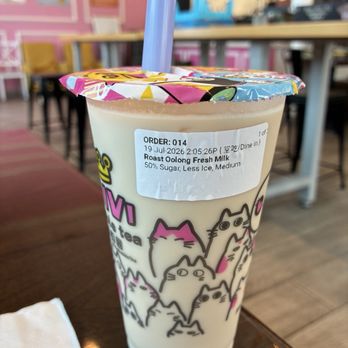 Vivi Bubble Tea - Roasted Oolong Milk tea - Bubble Tea Near Me - Plano, Texas Vivi Bubble Tea - Roasted Oolong Milk tea - Bubble Tea Near Me - Plano, Texas