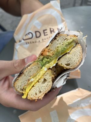 Modern Bread and Bagel by null