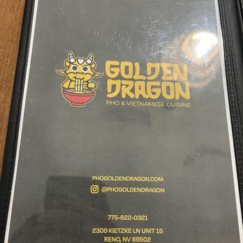 Golden Dragon - Menu - Vietnamese Near Me - Reno, Nevada