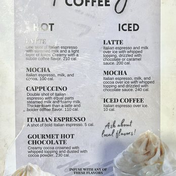 Country Kitchen - Speciality coffee menu. - New American Near Me - Big Bear Lake, California