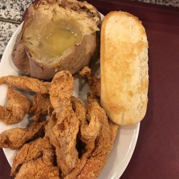 Pee Dee Steak House - a plate of food - Seafood Near Me - New York, New York