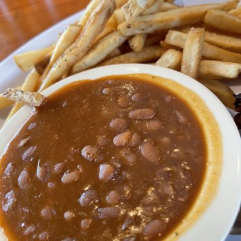 Park Avenue BBQ Grille - Baked beans and fries - Barbeque Near Me - Wellington, Florida Park Avenue BBQ Grille - Baked beans and fries - Barbeque Near Me - Wellington, Florida