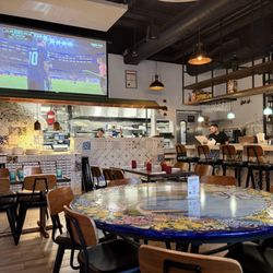 Menomale NoMa - Cute décor and playing World Cup