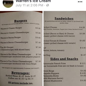 Warren’s Ice Cream - Ice Cream & Frozen Yogurt Near Me - Greenfield Center, New York Warren’s Ice Cream - Ice Cream & Frozen Yogurt Near Me - Greenfield Center, New York