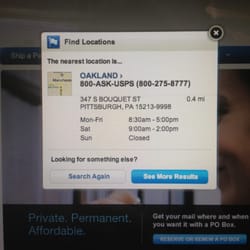 US Post Office - New address