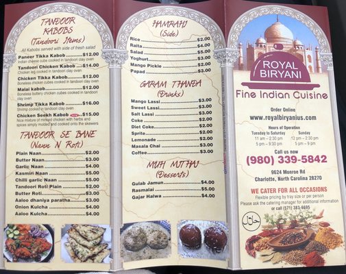 Menu photo 5 Royal Biryani Charlotte, NC Menu photo 5 Royal Biryani Charlotte, NC