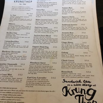 KrungThep Tea Time - Tea Rooms Near Me - Winter Park, Florida