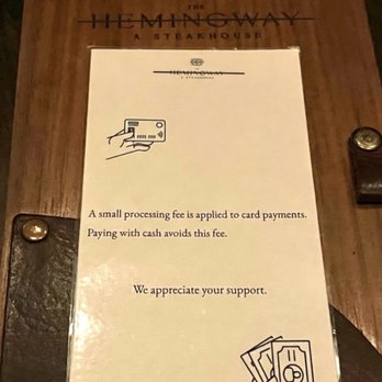 Hemingway - Message from the restaurant. - Steakhouses Near Me - Tulsa, Oklahoma