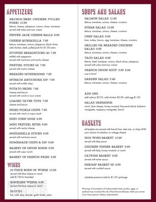 Menu photo 6 The Corner Bar Indianapolis, IN