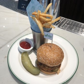 Sadelle's - Fried chicken sandwich - delicious! - Breakfast & Brunch Near Me - Las Vegas, Nevada