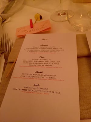 Menu photo 4 Frescobaldi Florence, FI