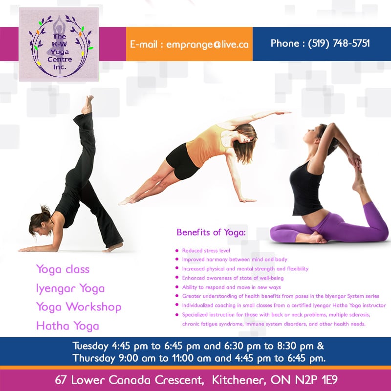 KW YOGA CENTRE INC Updated August 2024 67 Lower Canada Crescent