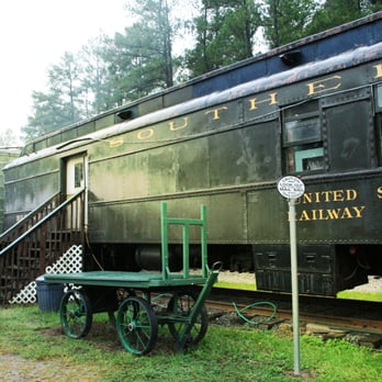 New Hope Valley Railway - One of the cars at the station - Museums Near Me - New Hill, North Carolina New Hope Valley Railway - One of the cars at the station - Museums Near Me - New Hill, North Carolina