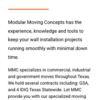 Modular Moving Concepts - Movers Near Me - San Antonio, Texas Modular Moving Concepts - Movers Near Me - San Antonio, Texas