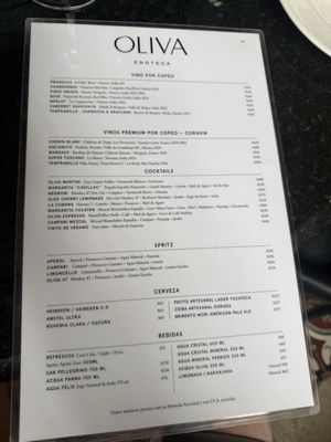 Menu photo 1 Oliva Enoteca Mérida, YUC Menu photo 1 Oliva Enoteca Mérida, YUC