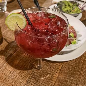 Cha Cha's Latin Kitchen - Blackberry Serrano Daiquiri - Mexican Near Me - Irvine, California