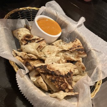 India House - Complementary Naan Bread and sauce. - Indian Near Me - Chicago, Illinois India House - Complementary Naan Bread and sauce. - Indian Near Me - Chicago, Illinois