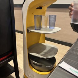 Kura Revolving Sushi Bar - Tiny Water Serving Robot