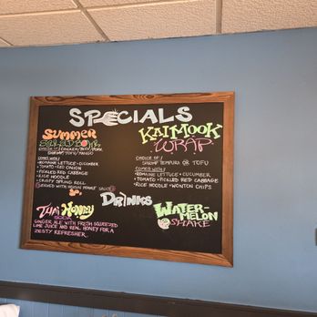 Kai Mook - Specials Board - Thai Near Me - Millbury, Massachusetts