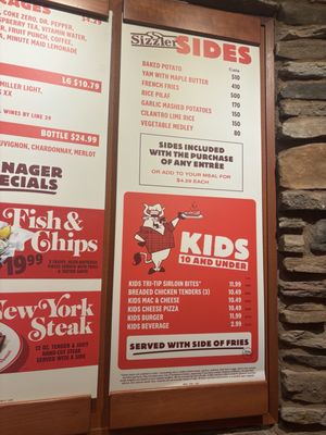 Menu photo 2 Sizzler Lake Forest, CA Menu photo 2 Sizzler Lake Forest, CA