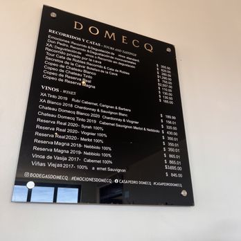 Casa Pedro Domecq - Prices December 2022 - Wineries Near Me - Ensenada, BCN
